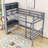 Twin Over Twin Wood Bunk Bed With Shelves-1734464609