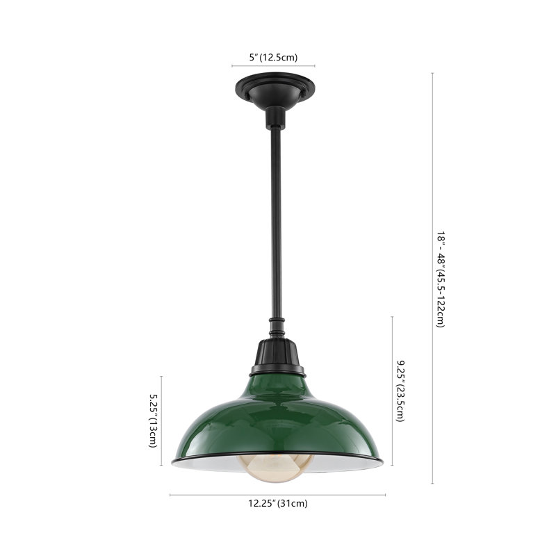 Mamani Outdoor Pendant, Green