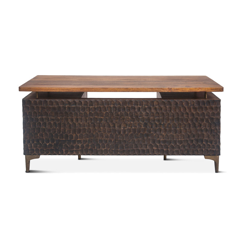 Vallarta Solid Wood Executive Desk