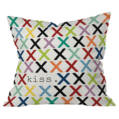 Coussin extérieur Sharon Turner Kiss