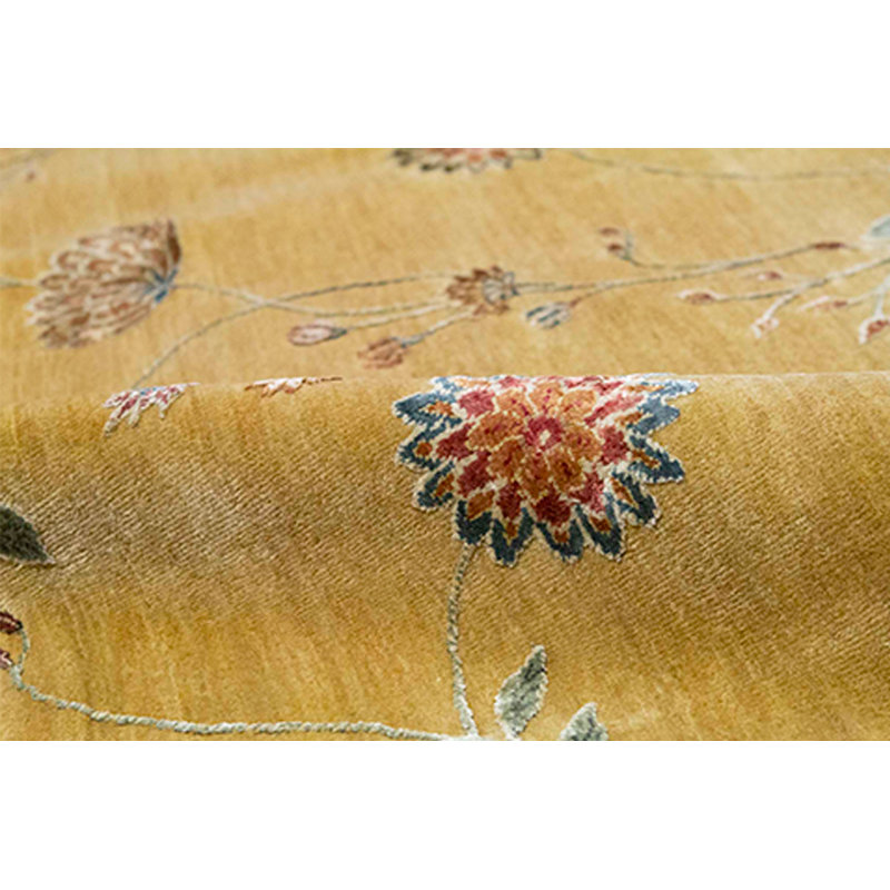 Tapis multicolore de haute qualité noué à la main
