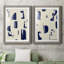 «Fragment Abstraction I», ensemble de 2 peintures encadrées-442278863-442278862