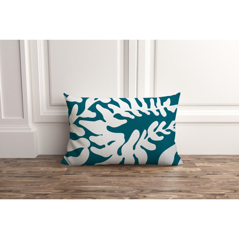 Housse et insert de coussin extérieur Garrison, Turquoise