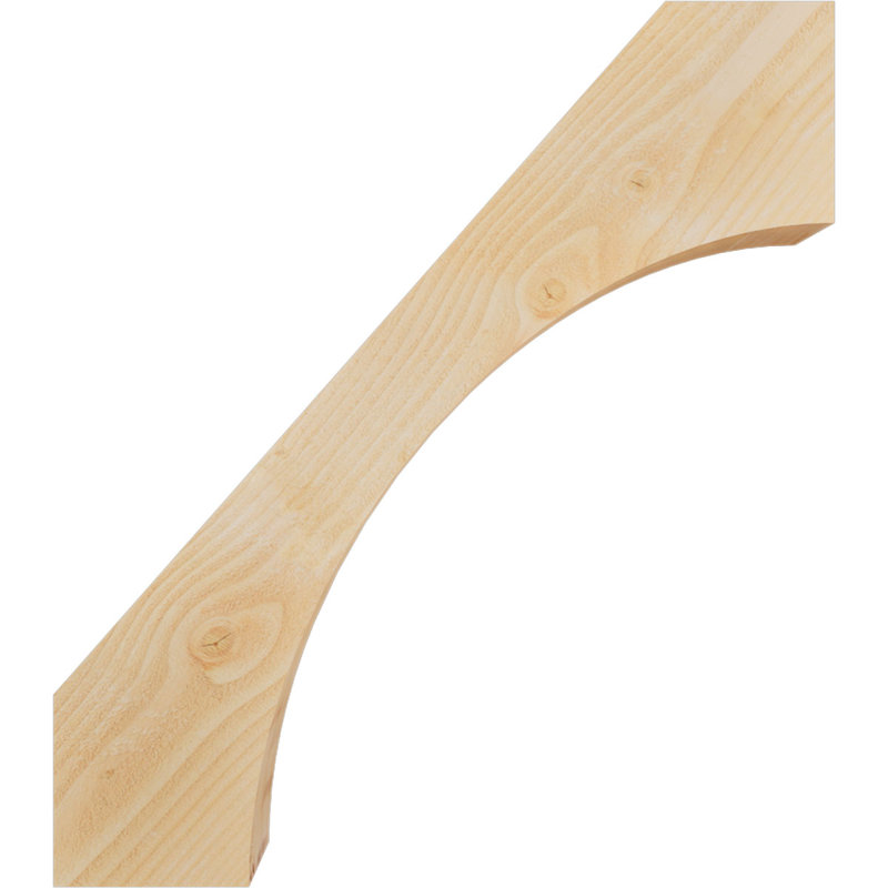 Attelle de genou Westlake, Sapin de Douglas, Scié brut, H 34 po x l 4 po x P 30 po