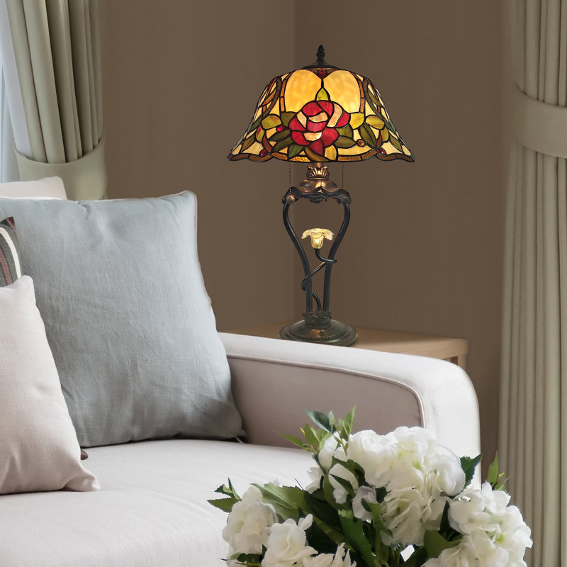 Lampe de table 26 po multicolore