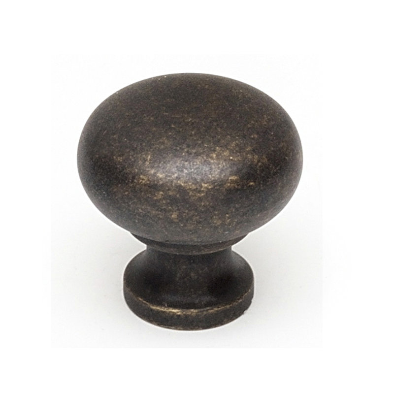 Mushroom Knob, 0.75" H x 0.75" W x 0.44" D, Barcelona