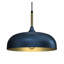 Milagro Pendant Lamp Lincoln Blue/gold 1xe27 35cm