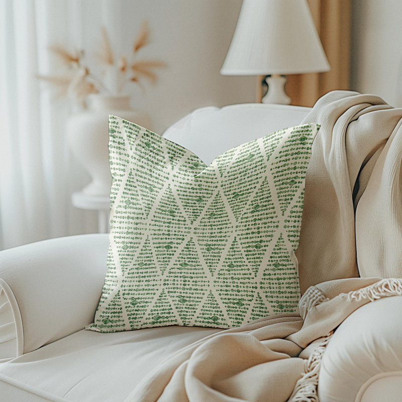 Housse de coussin Fir, Carré 19 po