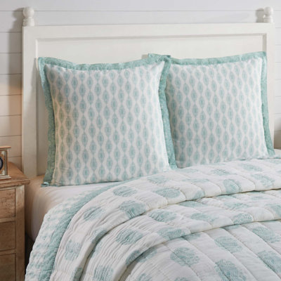 Avani Cotton Blend Paisley Sham Set