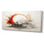 Rouge et gris, art bouddhiste Enso Lumières - art mural bouddhisme-1155913962-1201710572