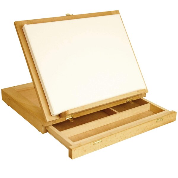 Gymax Adjustable Plastic Board Easel