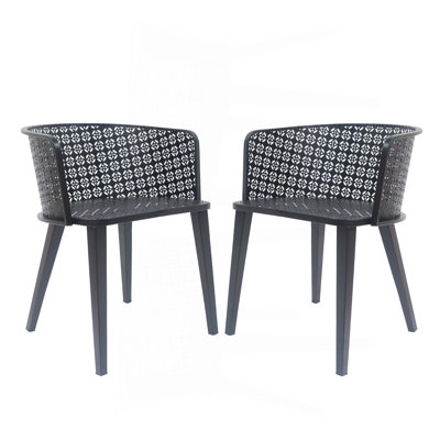 Milan Outdoor Dining Chair(Set Of 2)