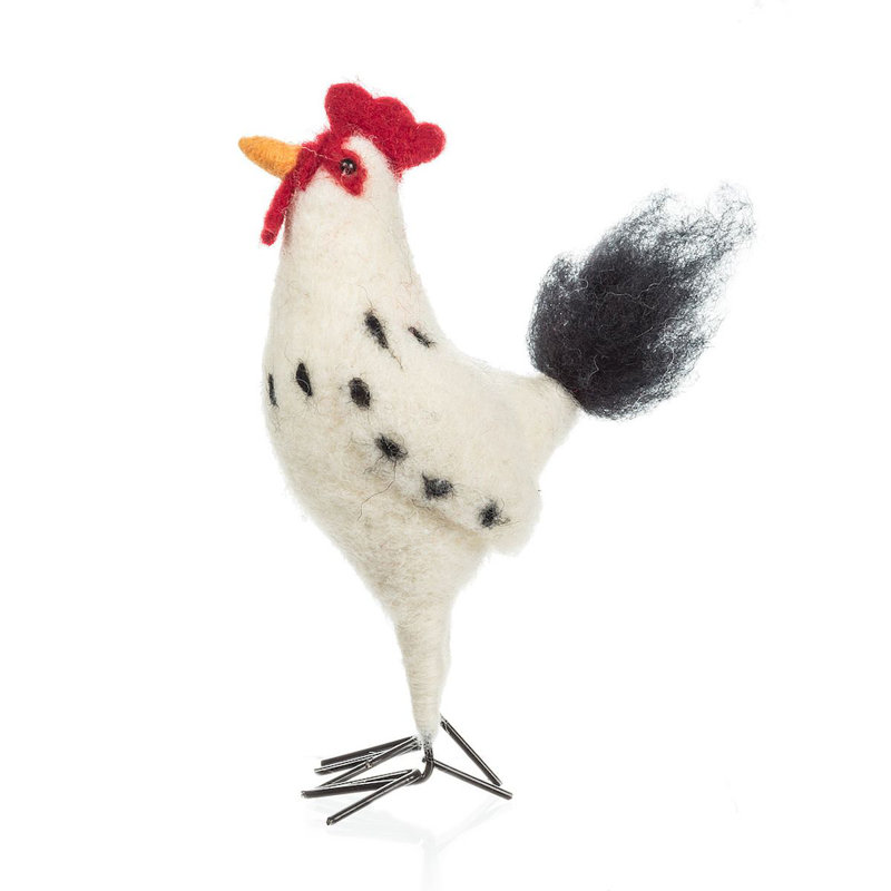 Statue de coq debout Fendt