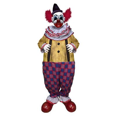 Signe de clown avec bras étonnants