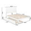  Lit plateforme en bois massif avec lit gigogne Barbera-2092339970-2092339981