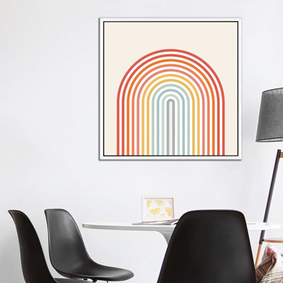 Minimalistic Rainbow by Show Me Mars - Gallery-Wrapped Canvas Giclée on Canvas