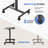 Verlynn 25.7’‘ Height Adjustable Standing Desk-107983930