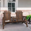 Chaise Adirondack en bois massif avec table Chee-1131435345