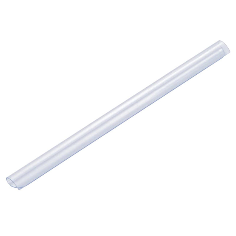 Symple Stuff Plastic Line Post for Posts, 483cm H x 210cm W x 19cm D, Transparent