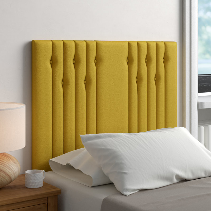 Lemonwood Upholstered Headboard, Small Double (4')
