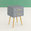 Aarush 40cm W Solid + Manufactured Wood Bedside Table-40551861