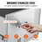 32.5 in. Stainless Steel Grade 304 Stainless Steel Drop-In and Mounting / Installation Required Door & Drawer Combo