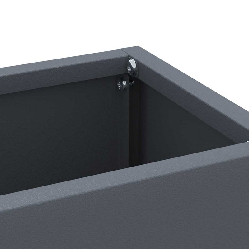 George Oliver Steel Storage Tub & Tote, Anthracite