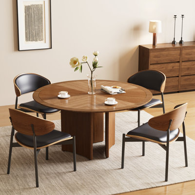 Fermin 59.05 Inch Round Dining Table Set