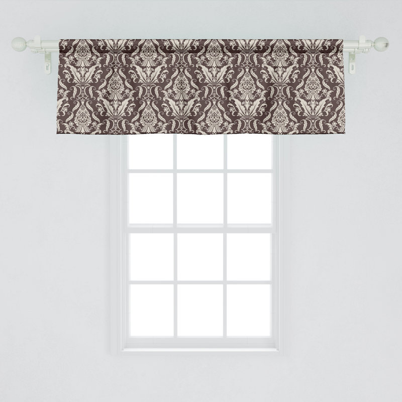 Ensemble de 2 cantonnières Ambesonne Damask