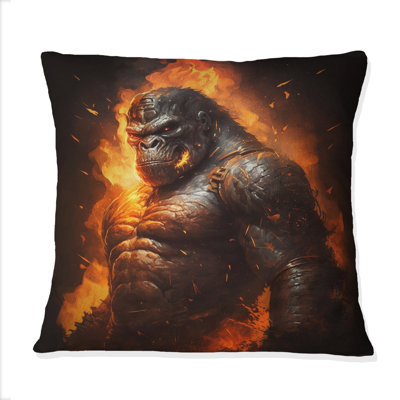 Coussin Gorilla Fireball