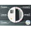 Huldar Glass Flat Wall Mirror-1911822430