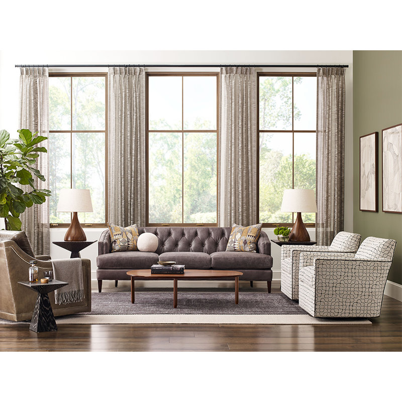 Bardot Leather Sofa, Sussex, Saloon Tumbleweed