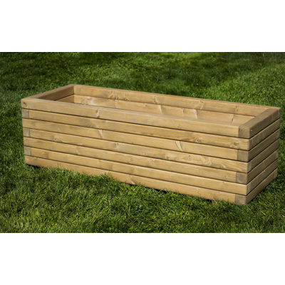 Buckman Handmade Wood Planter Box