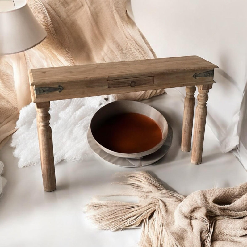 Waights 120cm Solid Wood Console Table