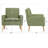 Cristyle 29'' Wide Upholstered Linen Arm Accent Chair-1604128847