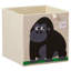 3 Sprouts ‑ cube de rangement pour bébé et enfants avec image de gorille