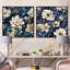 Cueva - Ensemble de 2 collages carrés floraux-101847182-101847187