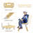Angeliz Kids 5 Piece Play Or Activity Table and Chair Set-1077971727