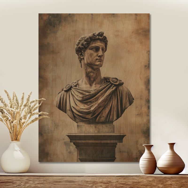 Jaccari II - Art mural en bois rétro, 40" H x 30" W, Rectangulaire
