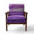 Purple Polyester
