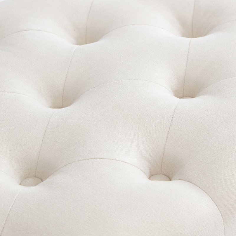 Banc de rangement Ashtin, Beige