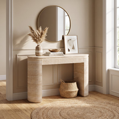 Mackenzie Oval Console Table