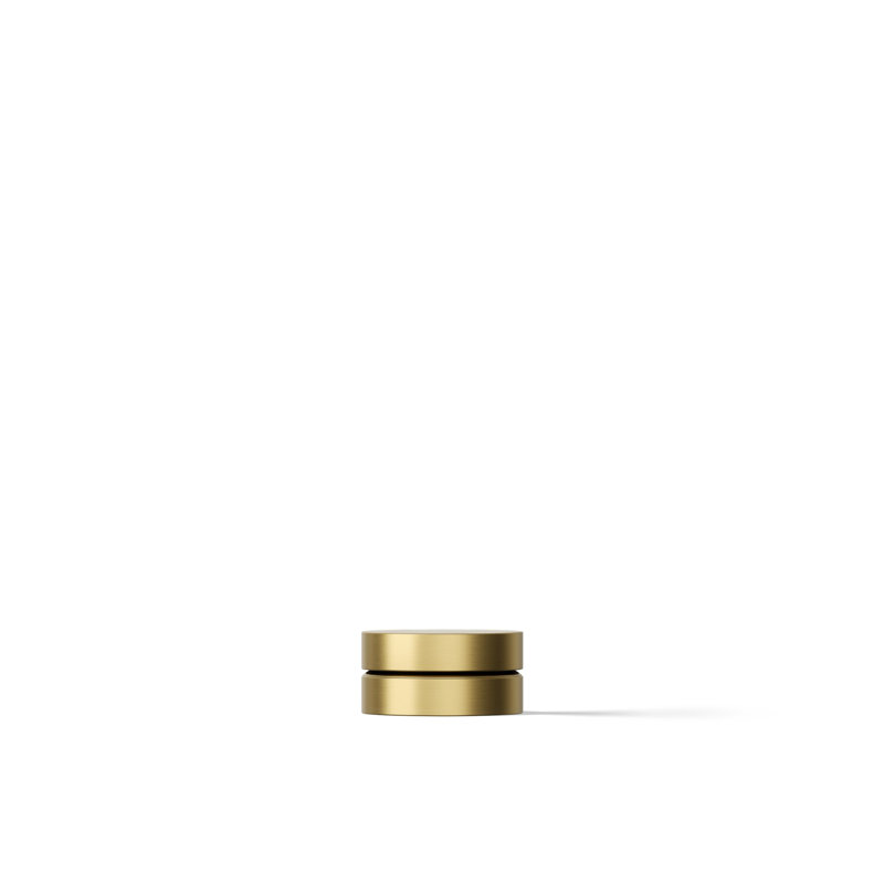 Components Bathroom Sink Rocker Handle, Vibrant Brushed Modern Brass
