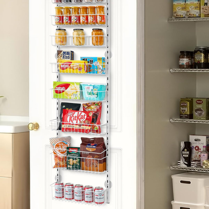 Freestanding Spice Rack with Adjustable Racks