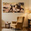 Ensemble de 3 reproductions d'art sur toile Mid-Century-922214040