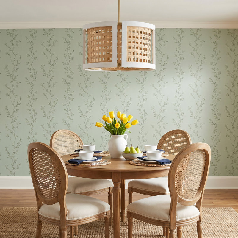 4 - Light Dimmable Drum Chandelier
