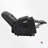 Upholstered Power Recliner With Massage And Heat-1189869032