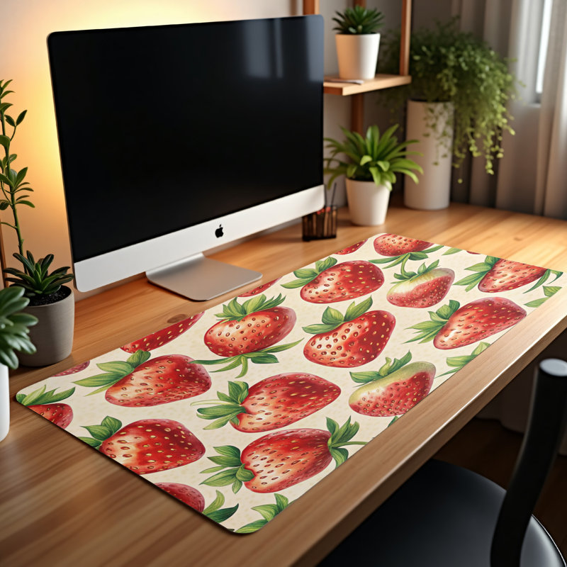 Polyester Desk Pad, 14.4x12.1
