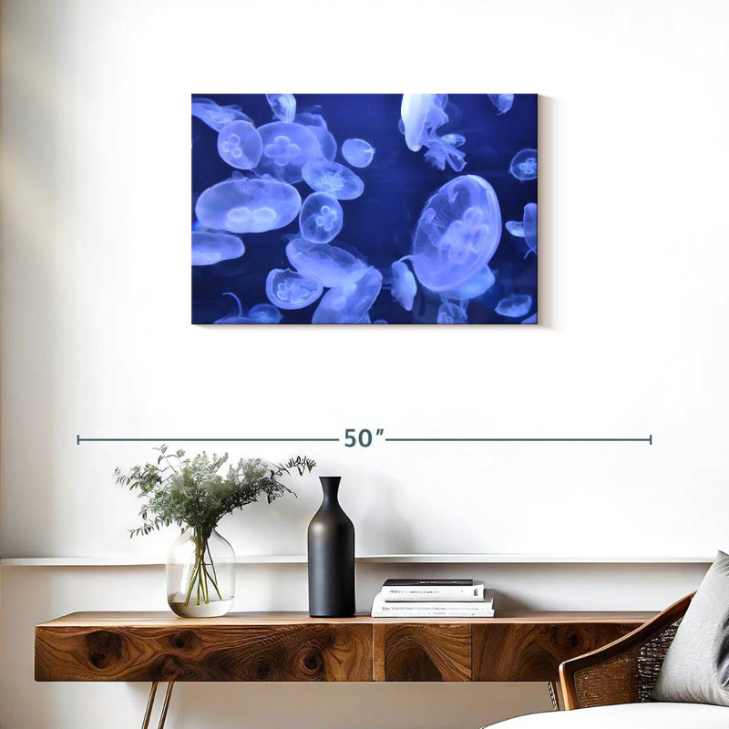 Sea Jellies, 20" H x 30" W