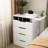 31 Vanity Desk With Hidden Storage And Foldable Panel, White Makeup Table Use, Drawers, Flip Mirror